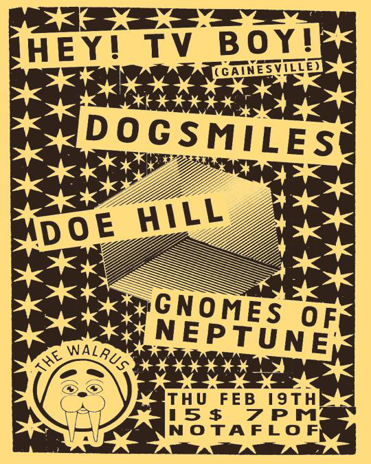 Show flyer for February 19, 2026 - Jacksonville
